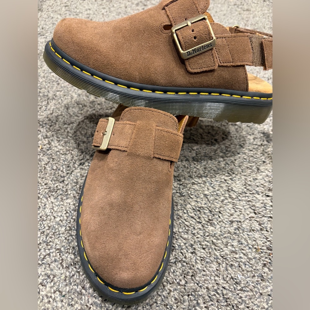 Brown Suede Dr. Martins - Picture 4 of 7